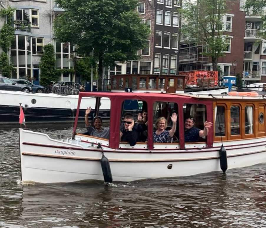 Amsterdam canals Luxury cruise Dauphine